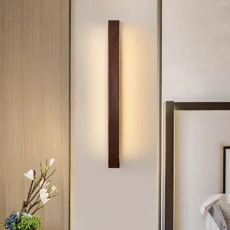 Afralia™ LED Long Strip Wall Lamp: Modern Minimalist Indoor Lighting Fixture