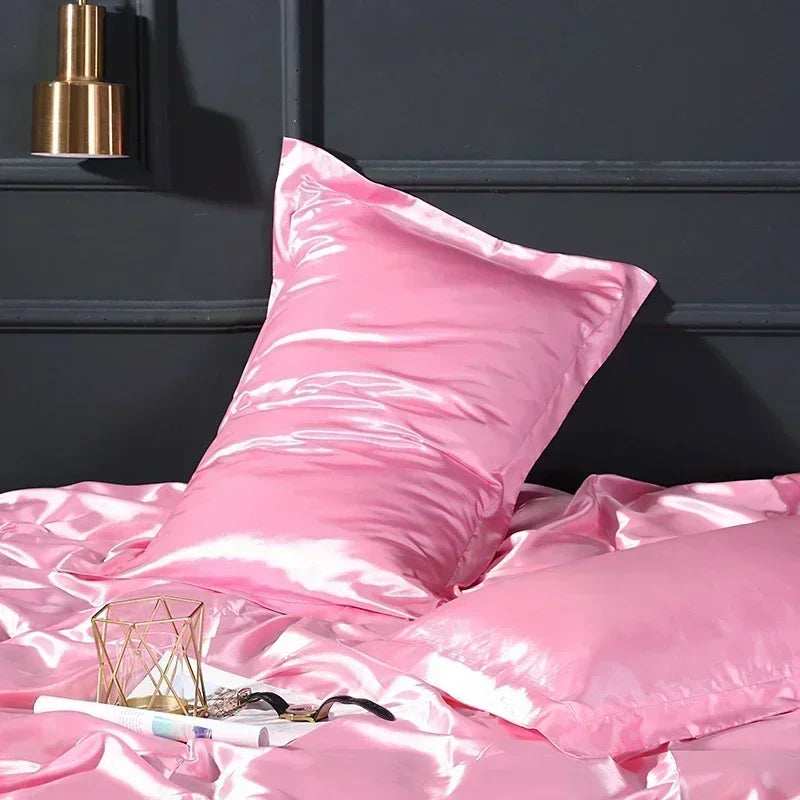Afralia™ Silky Mulberry Silk Pillowcase | Luxury Skin Beauty Smooth Pillow Cover