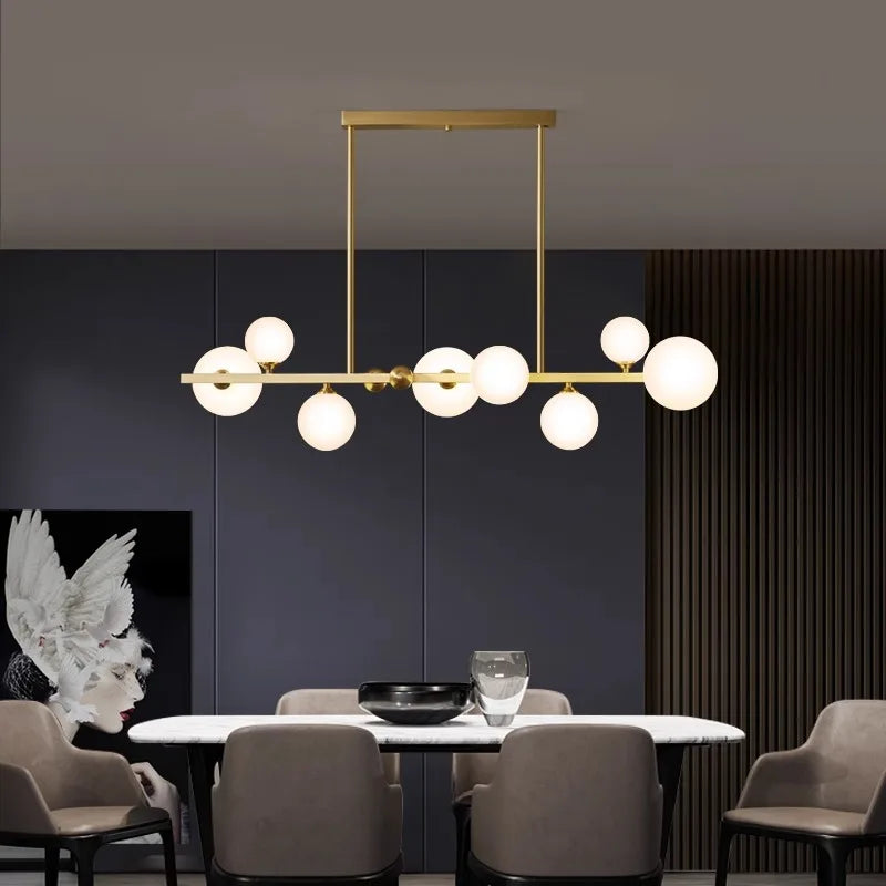 Afralia™ Modern LED Pendant Chandelier for Living and Dining Room Lighting