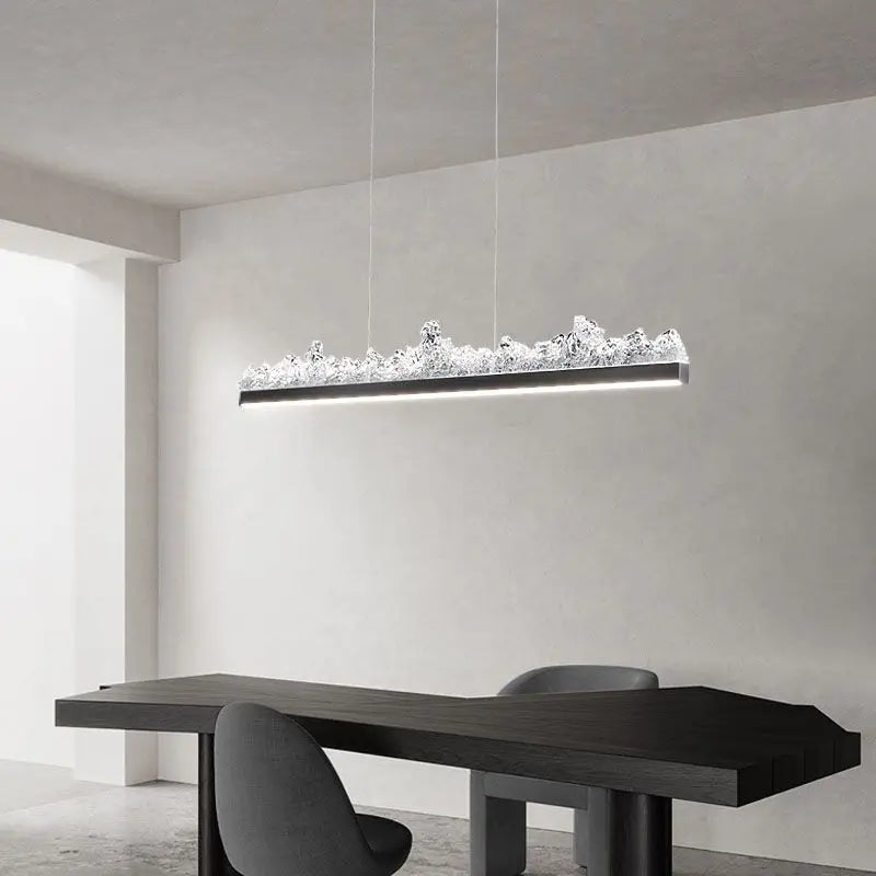 Afralia™ Iceberg Open Kitchen Pendant Light - Terrace Dining Table Bar Island Design
