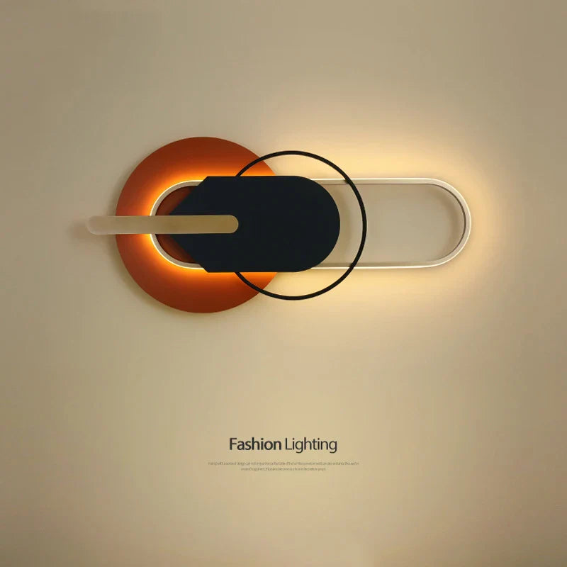 Afralia™ LED Wall Lamp: Modern Nordic Bedroom Living Room Light Fixture