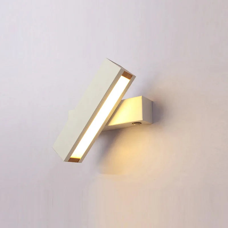 Afralia™ Adjustable Wooden LED Wall Lamp - Minimalist Indoor Lighting for Home Decor