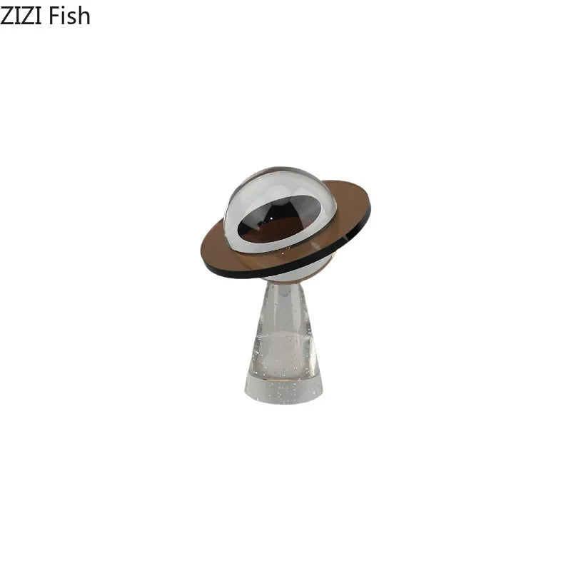 Afralia™ Geometric Crystal Star Desk Sculpture - Room Aesthetic Decor