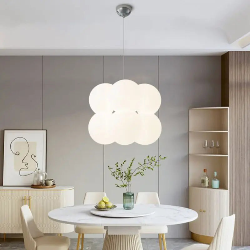 Afralia™ LED Cloud Pendant Light: Modern Nordic Design for Bedroom, Dining Room, Living Room