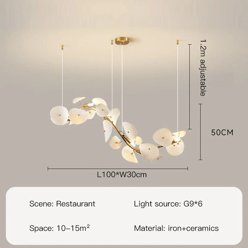 Afralia™ Luxury Design Chandelier: Modern Wabi-Sabi Pendant Lights for Tea Room, Bar, Office