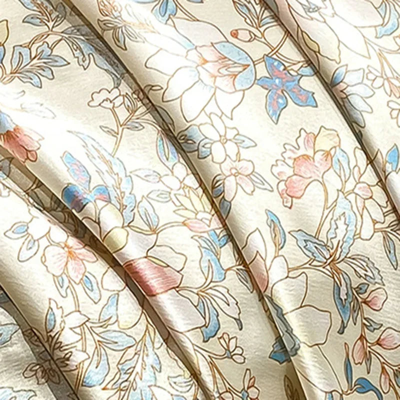 Afralia™ Soft Silk Printed Bedding Sets for Luxurious Bedroom Decor