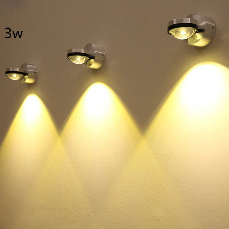 Afralia™ Crystal LED Wall Light Up&Down Sconce for Home Decoration & Living Room