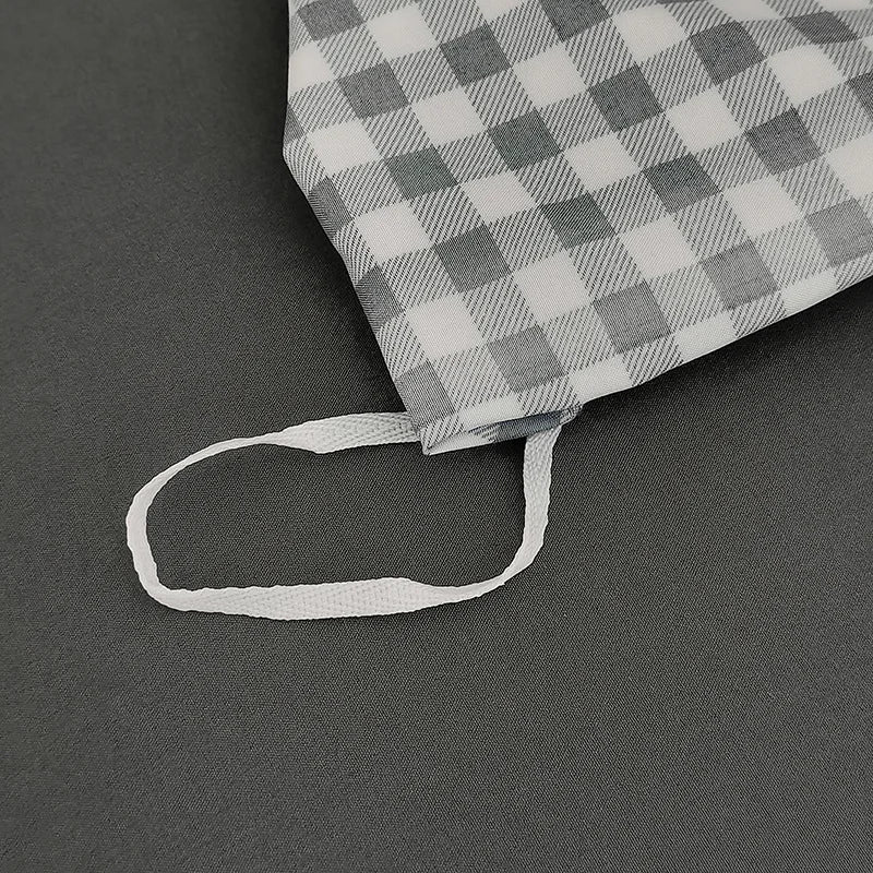 Afralia™ Striped Grid Printed Bedding Sets: Japanese Comfort for Summer