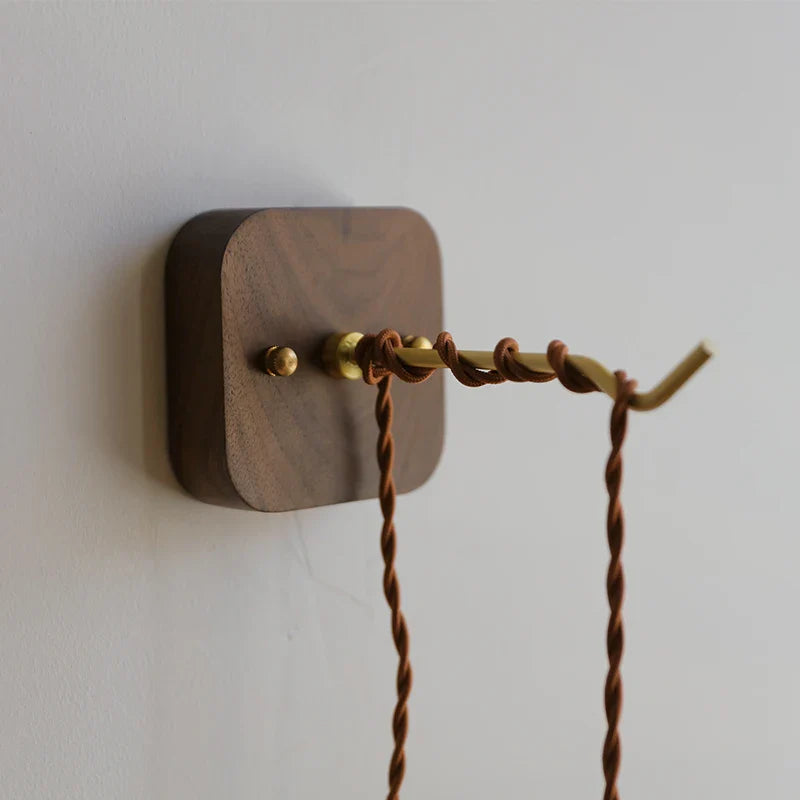 Afralia™ Ceramic Ball LED Wall Lights with Pull Chain Switch for Bedroom Bathroom