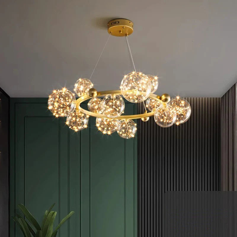 Afralia™ Crystal Chandelier: Modern Stair Pendant Lamp for Living Room, Interior Lighting