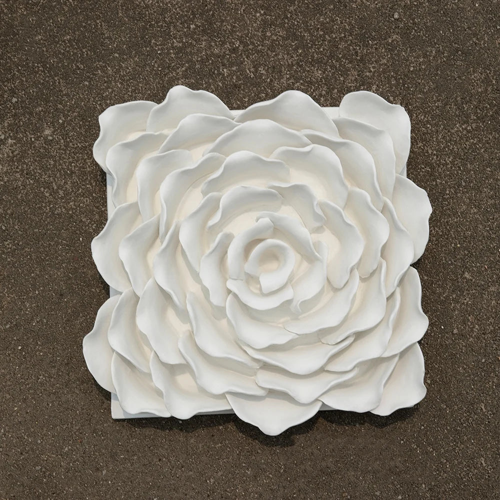 Afralia™ Ceramic Rose Wall Hanging Frame