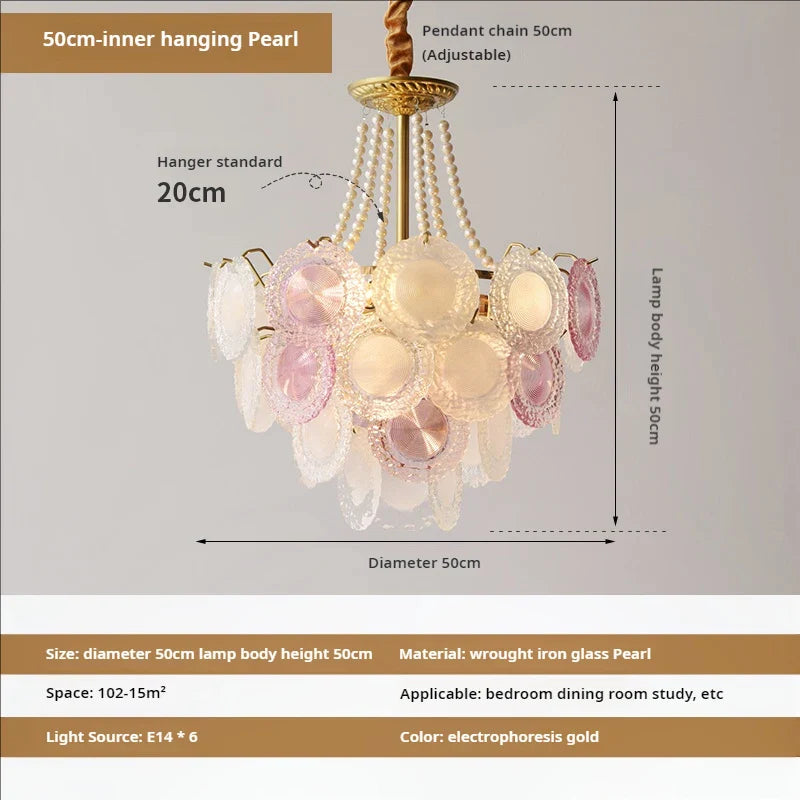 Afralia™ Modern Crystal Pearl Chandelier for Living Room, Bedroom, Dining Room