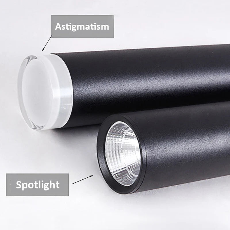Afralia™ Modern Small Spot Light for KTV, Restaurant & Bar Black & White Led