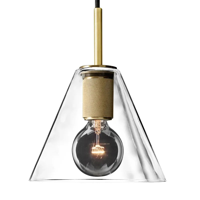 Afralia™ Gold LED Pendant Light – Luxury Nordic Retro Design