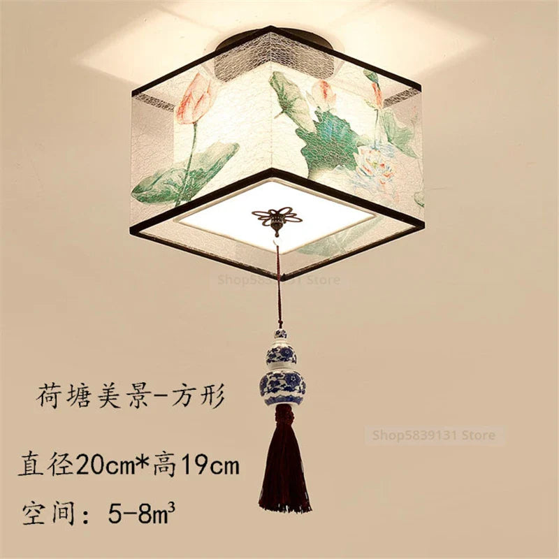Afralia™ Round Square LED Ceiling Lights for Morden Living Room Decor