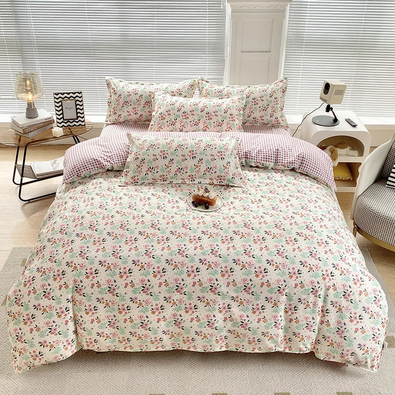 Afralia™ Cute Pattern Duvet Cover | Super Soft Comforter Cover for Single/Double Bed