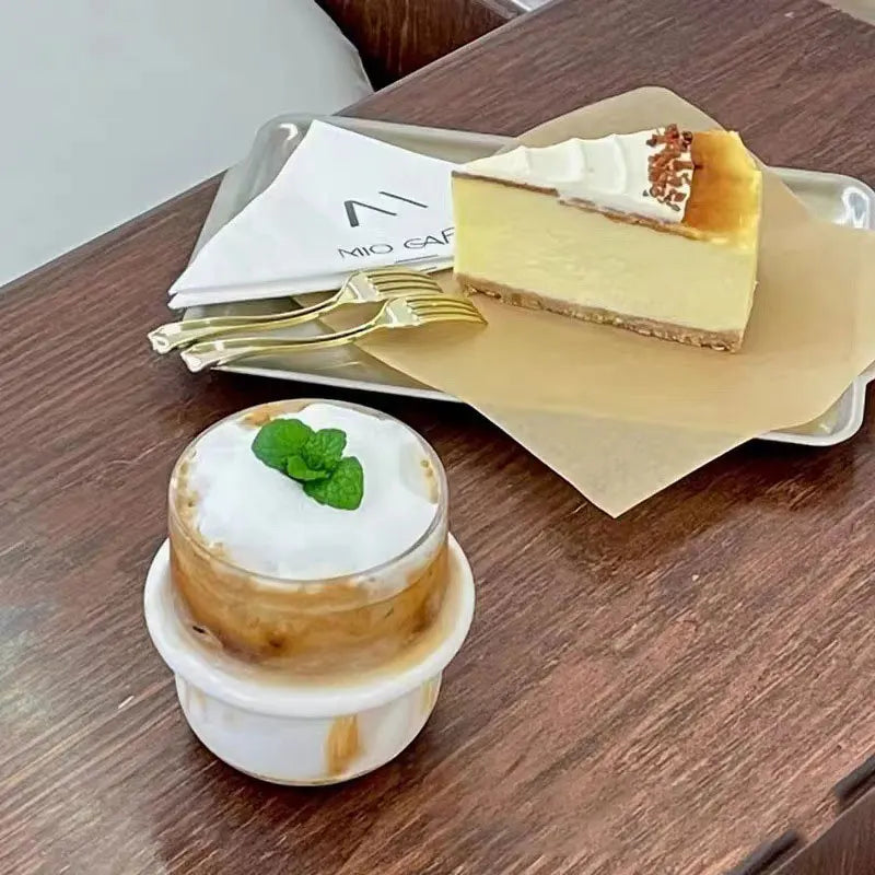 Afralia™ Cap Glass Cup: Versatile High Borosilicate Coffee Mug for Cappuccino, Wine, Cocktails