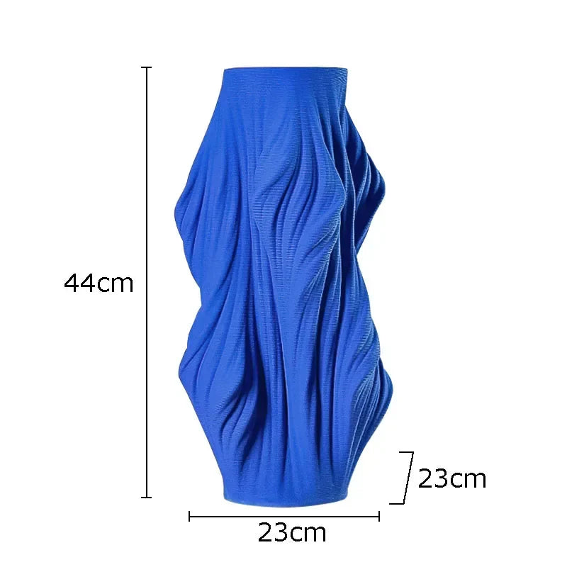 Afralia™ Ceramic Vase with Artificial Flowers for Desk Decoration and Room Aesthetics