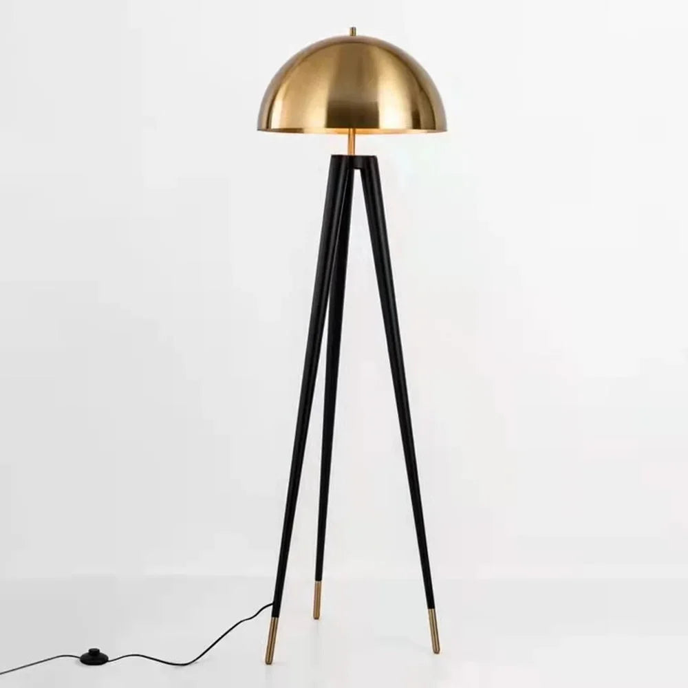 Afralia™ Metal Floor Lamp: Nordic Designer Standing Light for Living Room, Bedroom