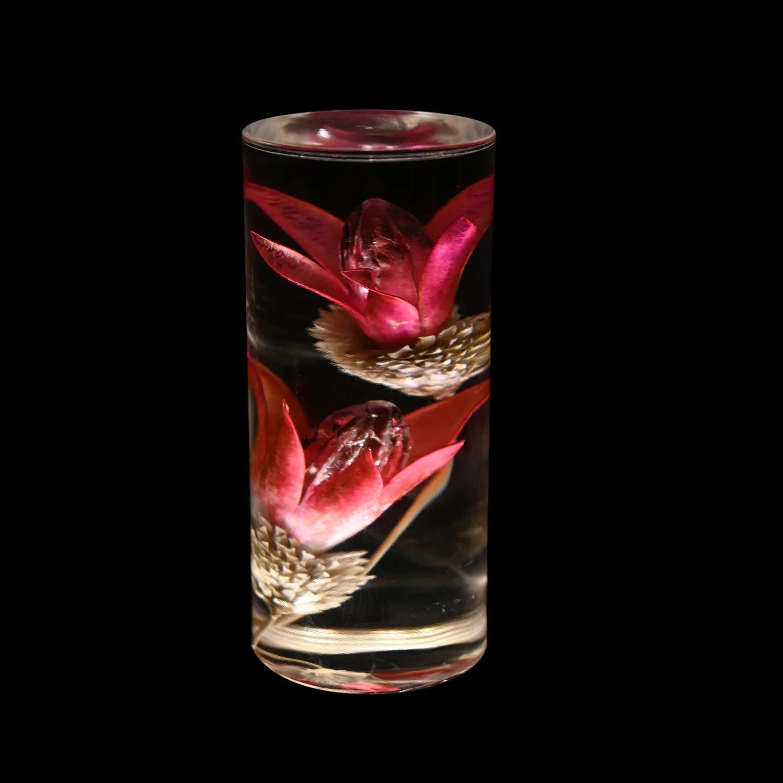 Afralia™ Eternal Flower Acrylic Desk Lamp LED Nightlight Bedroom Bedlight Decoration