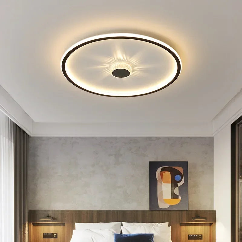 Afralia™ Modern LED Ceiling Lamp | Bedroom Living Dining Aisle Balcony Kitchen Chandelier