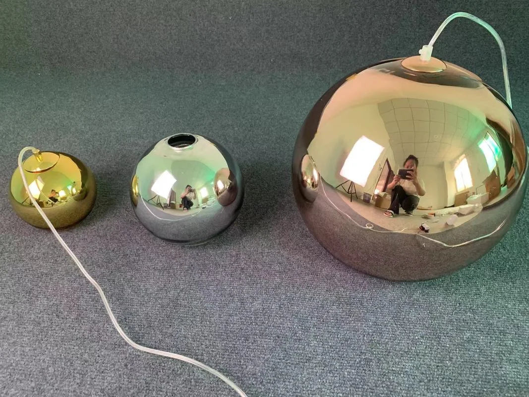 Afralia™ Glass Balls Pendant Light: Modern Industrial Lighting Fixture