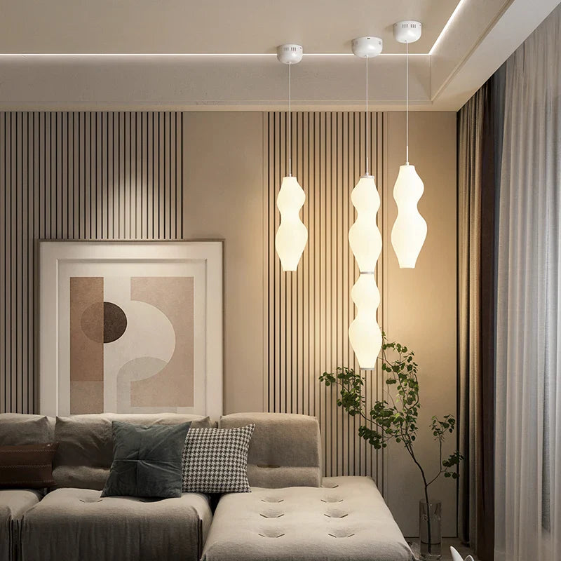 Afralia™ Modern Design LED Pendant Lights for Living Dining Bedroom Chandeliers