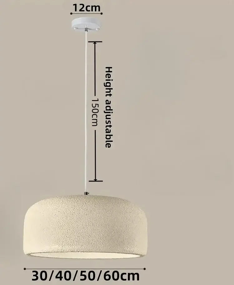 Afralia™ Nordic Wabi Sabi LED Pendant Lamp for Bar Restaurant Loft - Minimalist Design