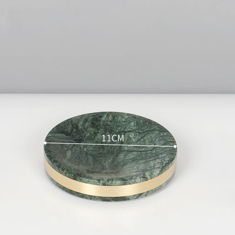 Afralia™ Luxury Gold Marble Bathroom Set with Accessories