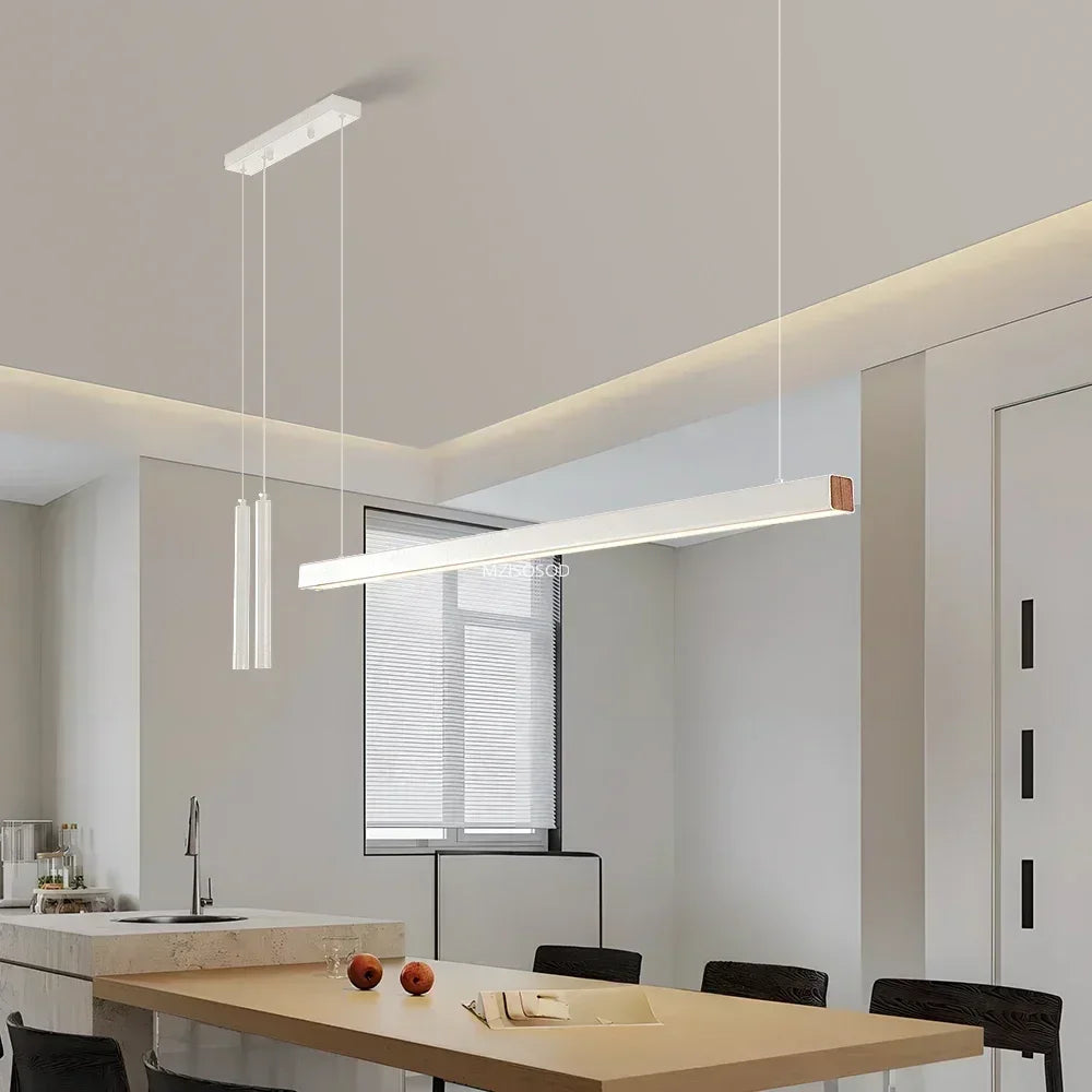 Afralia™ Minimalist Dimmable Chandelier for Dining Kitchen Office Bar Pendant Lighting