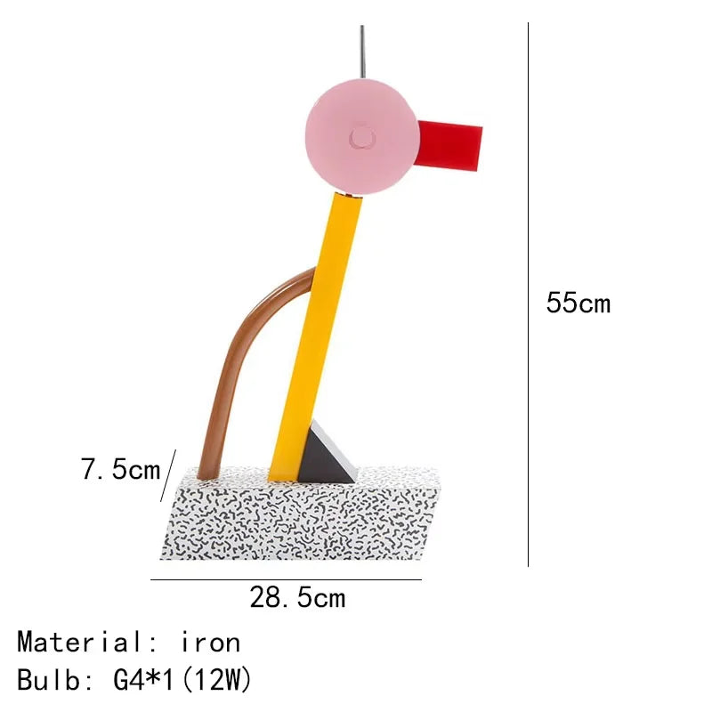 Afralia™ Kids LED Table Lamp: Creative Nordic Design for Bedroom, Study, Home Decor