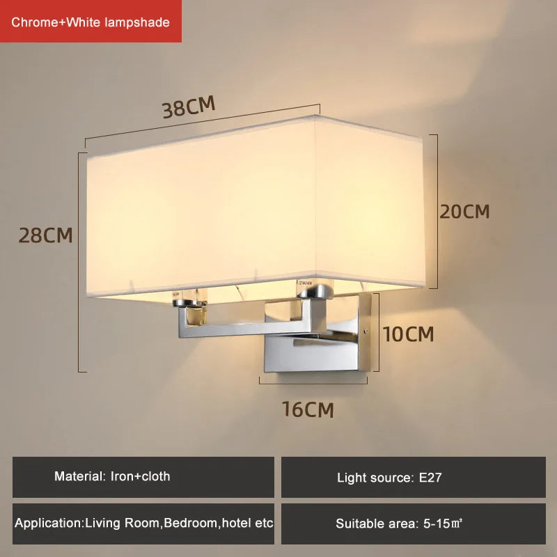 Afralia™ Nordic Double Head Wall Lamp for Modern Bedroom Decor