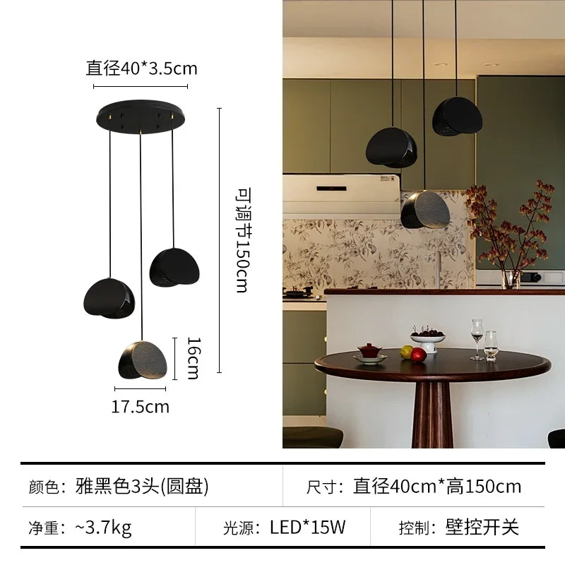 Afralia™ Wabi-sabi Wood Chandelier: Zen Tea Room Staircase Light, Retro Living Room Design