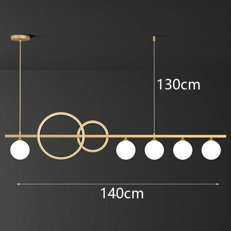 Afralia™ Elegant Chandelier Dining Room Pendant Light Ceiling Fixture for Salon Home Décor