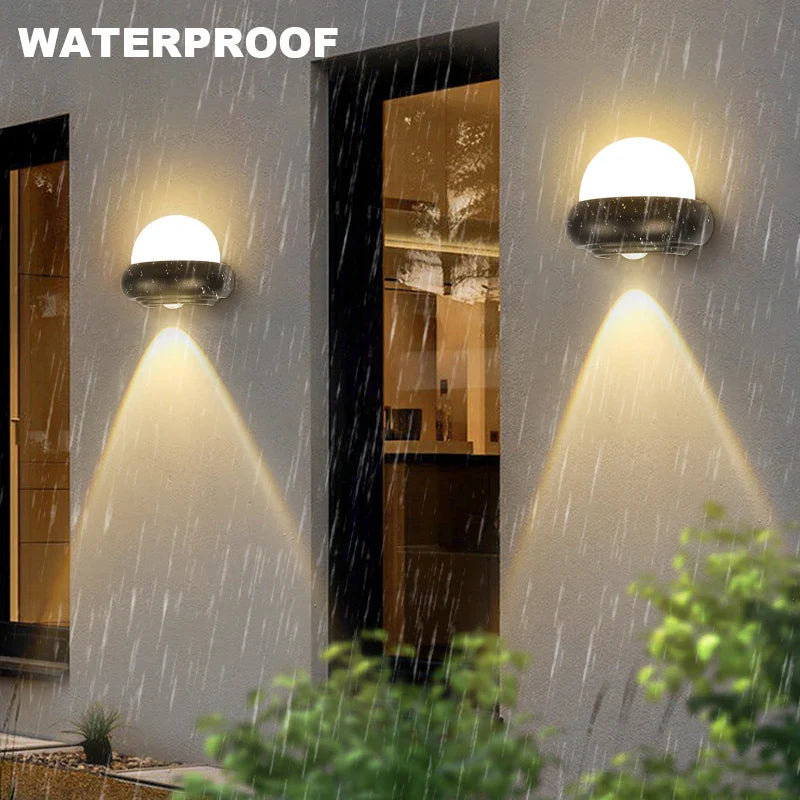 Afralia™ LED Wall Lamp: Interior & Exterior HomeDecor Light for Courtyard, Stair, Bedroom & Garden