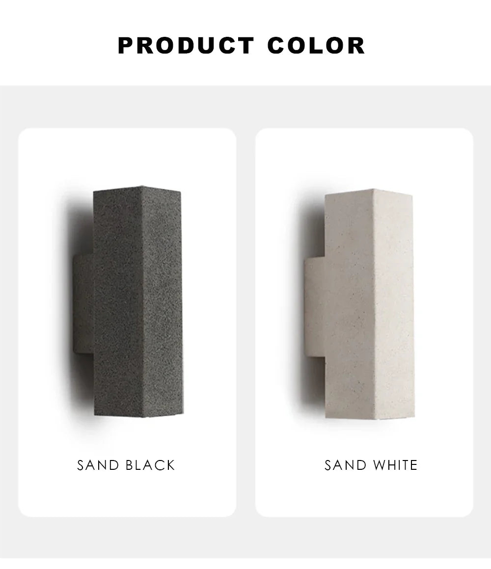 Afralia™ Terrazzo Wall Lamp | Double Side Up/Down Outdoor Light - IP65 Waterproof