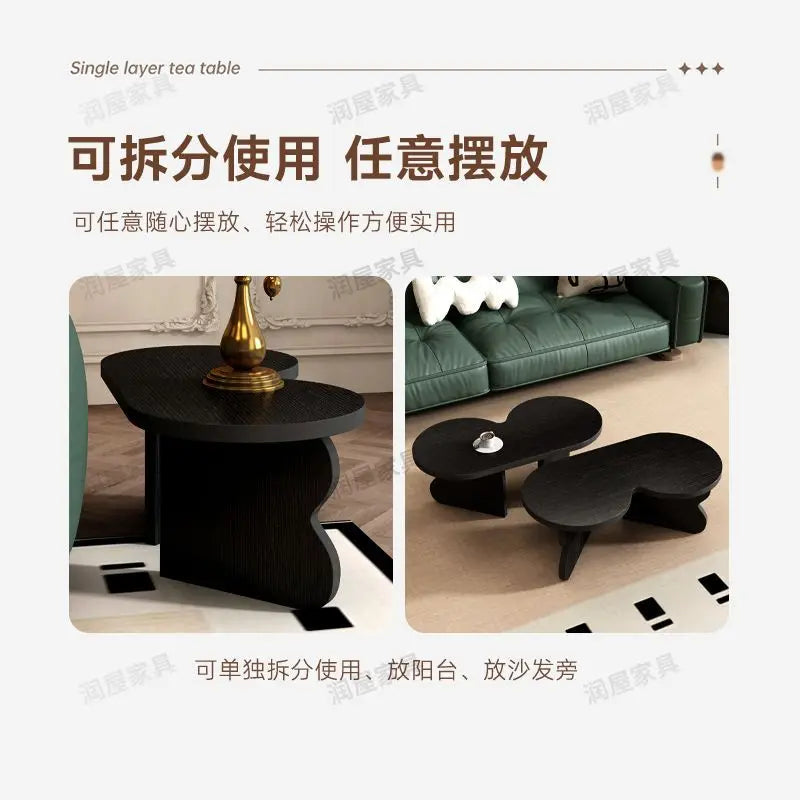 Afralia™ Minimalist Coffee Table: Nordic Design Living Room Furniture