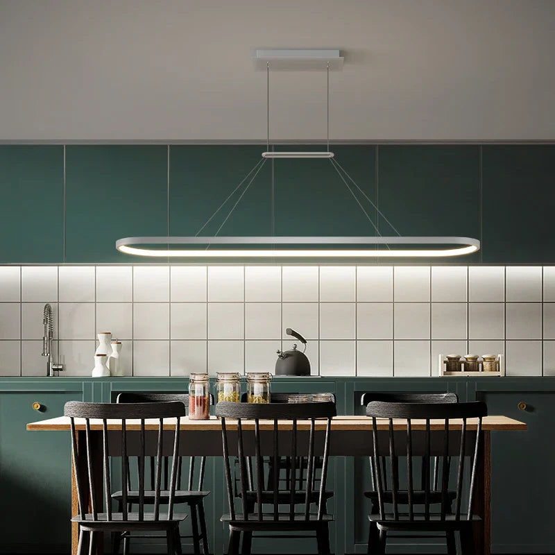 Afralia™ LED Chandelier Pendant Light for Kitchen Bedroom Dining Living Room