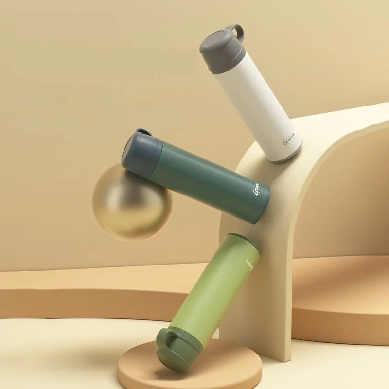 Afralia™ Stainless Steel Vacuum Thermos Bottle - Large Capacity Coffee Cup