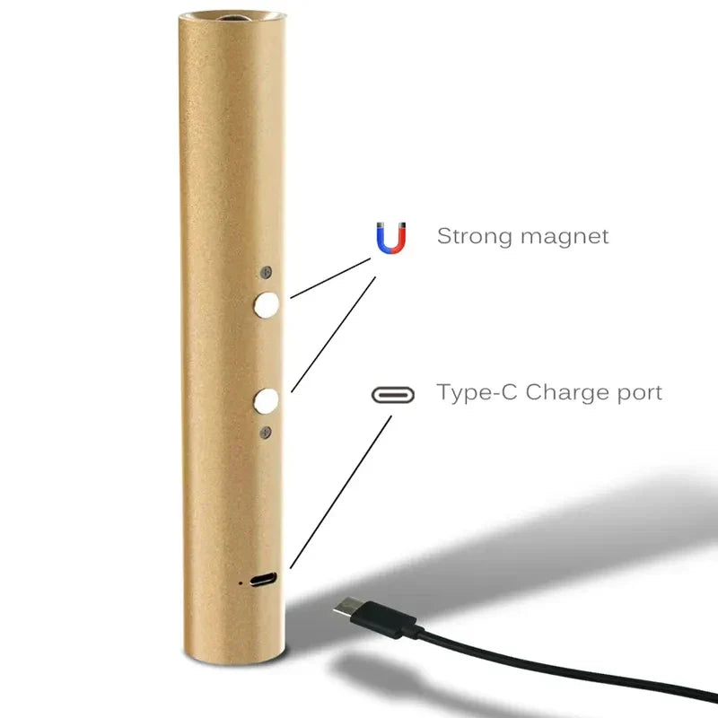 Afralia™ Magnetic Wall Lamp: Rechargeable, Wireless, USB, LED, Sensor, Modern.