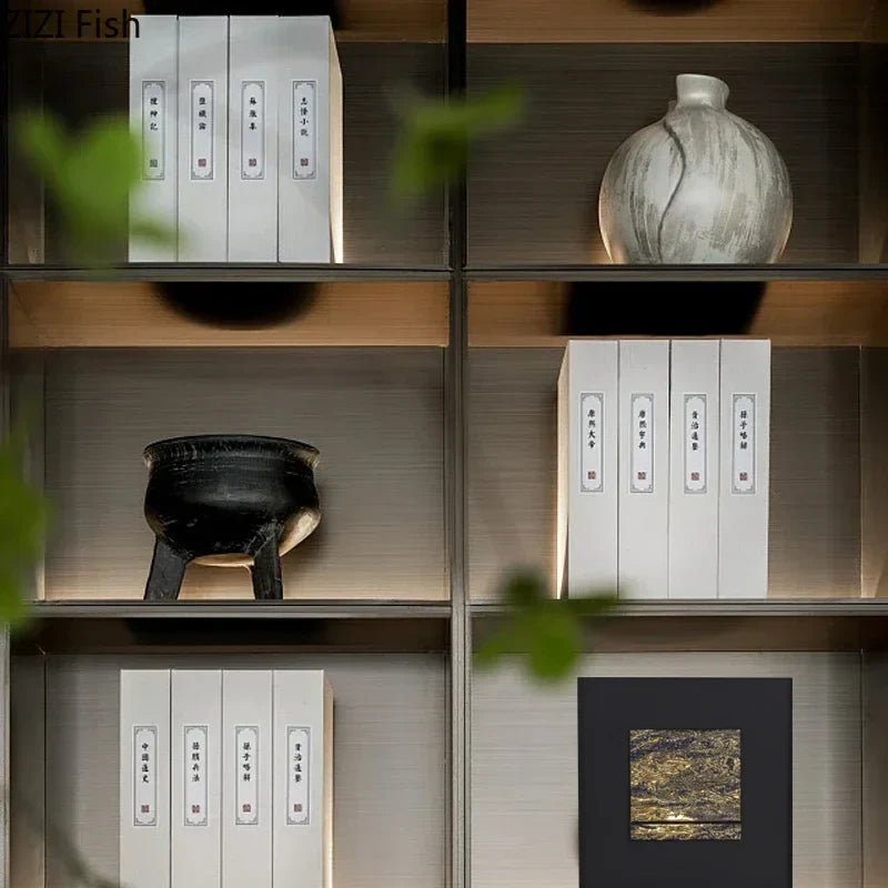 Afralia™ Gilded Fabric Hanging Painting Abstract Artwork Modern Relief Wall Picture