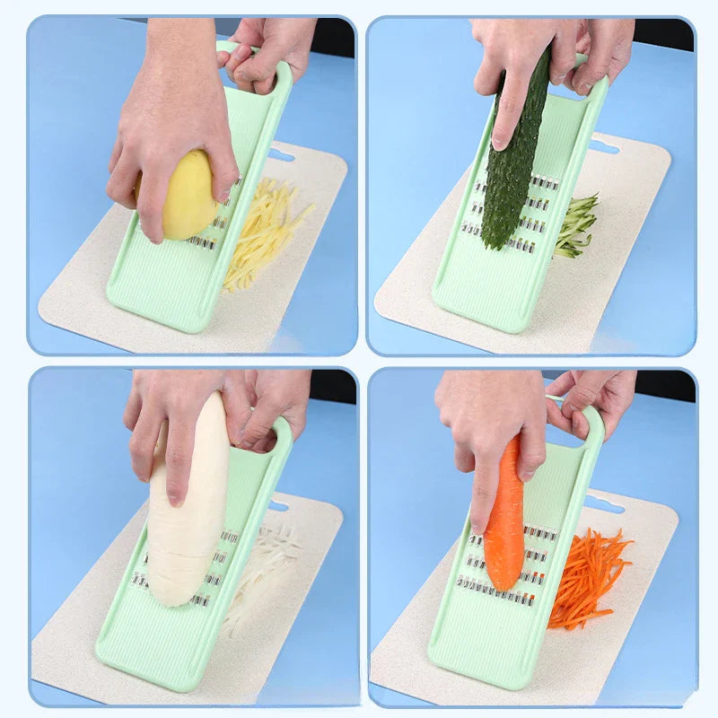 Afralia™ Veggie Slicer & Food Processor for Grating Carrots, Cabbage - Kitchen Accessory