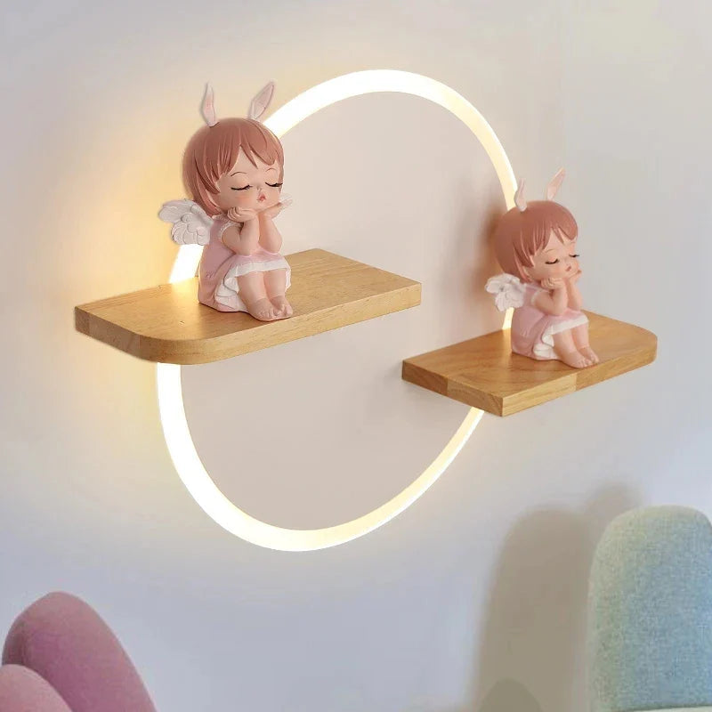 Afralia™ LED Wall Lamp: Modern Nordic Design for Children's Room, Aisle, Bedroom, Living Room