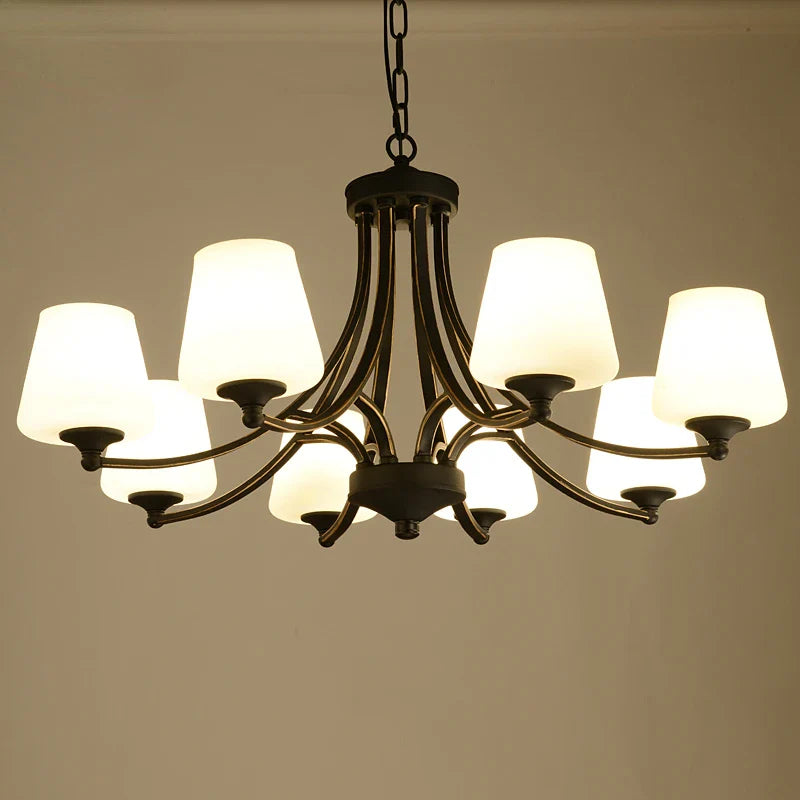 Afralia™ Retro Black Pendant Lamp: Industrial Lighting for Living, Dining, Bedroom