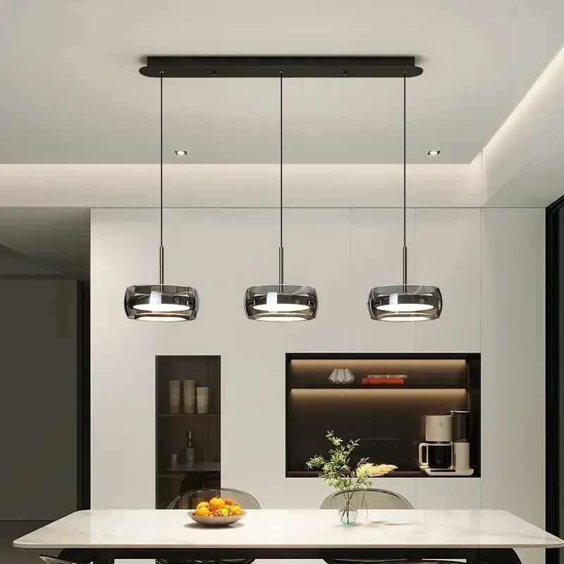 Afralia™ Glass Dining Pendant Light: Modern Minimalist Table Decor for Home Lighting