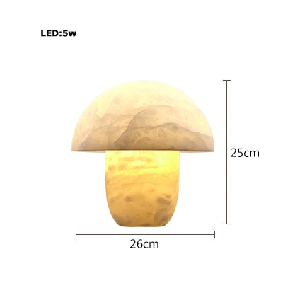 Afralia™ Marble Element Table Lamp - Indoor Desk Light for Bedroom, Study & Home Decor