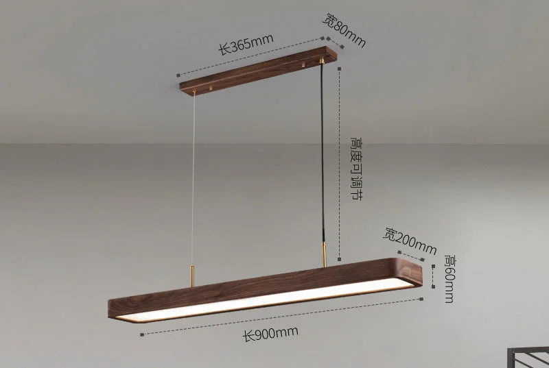 Afralia™ Classic Chinese Solid Wood Pendant Lights Copper Teahouse Bar Retro Lamps