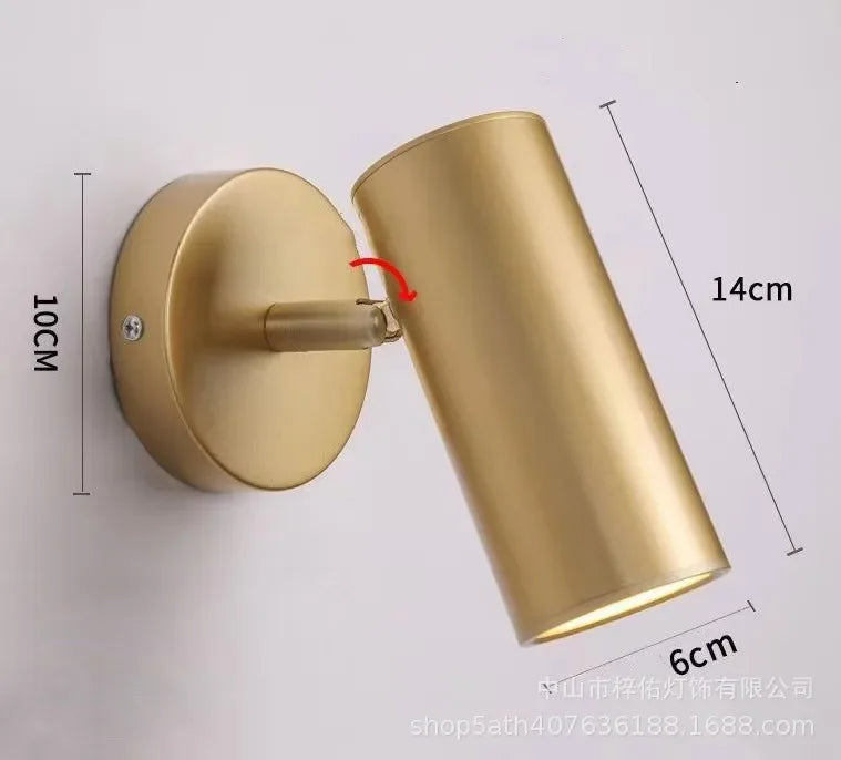 Modern Luxury Bedside Wall Lamp for Bedroom by Afralia™