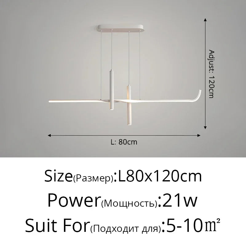 Afralia™ LED Pendant Light for Dining Living Room Kitchen Bar Home Decor