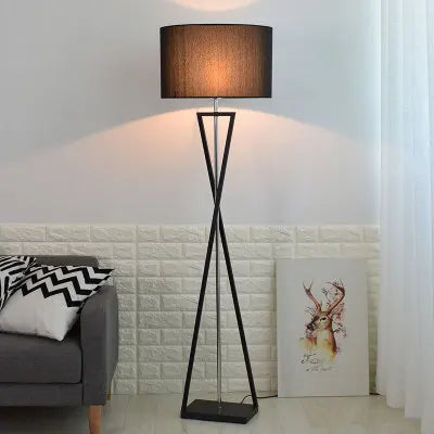 Afralia™ Minimalist Iron Stand Floor Lamp for Modern Home Decor
